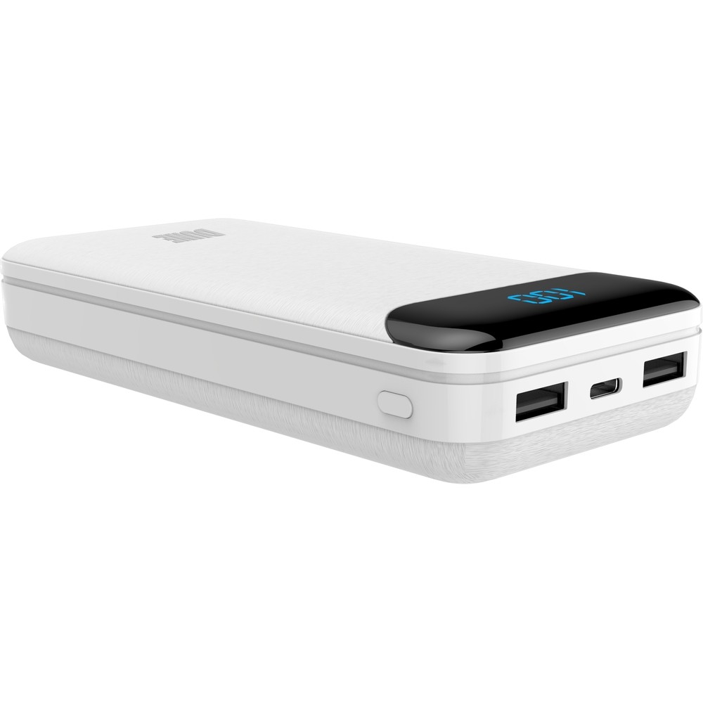 Внешний аккумулятор Perfeo Powerbank Dune 20000mah LED дисплей White PF_B4885 - фото 2