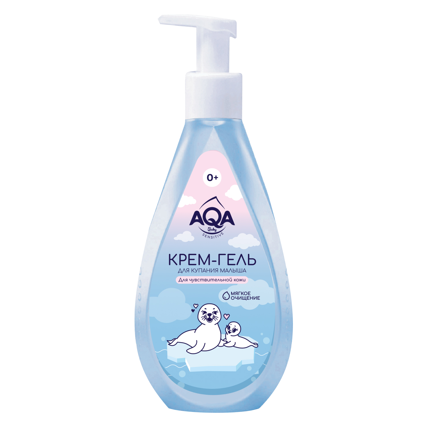 Гель-крем AQA baby Sensitive 250 мл - фото 1