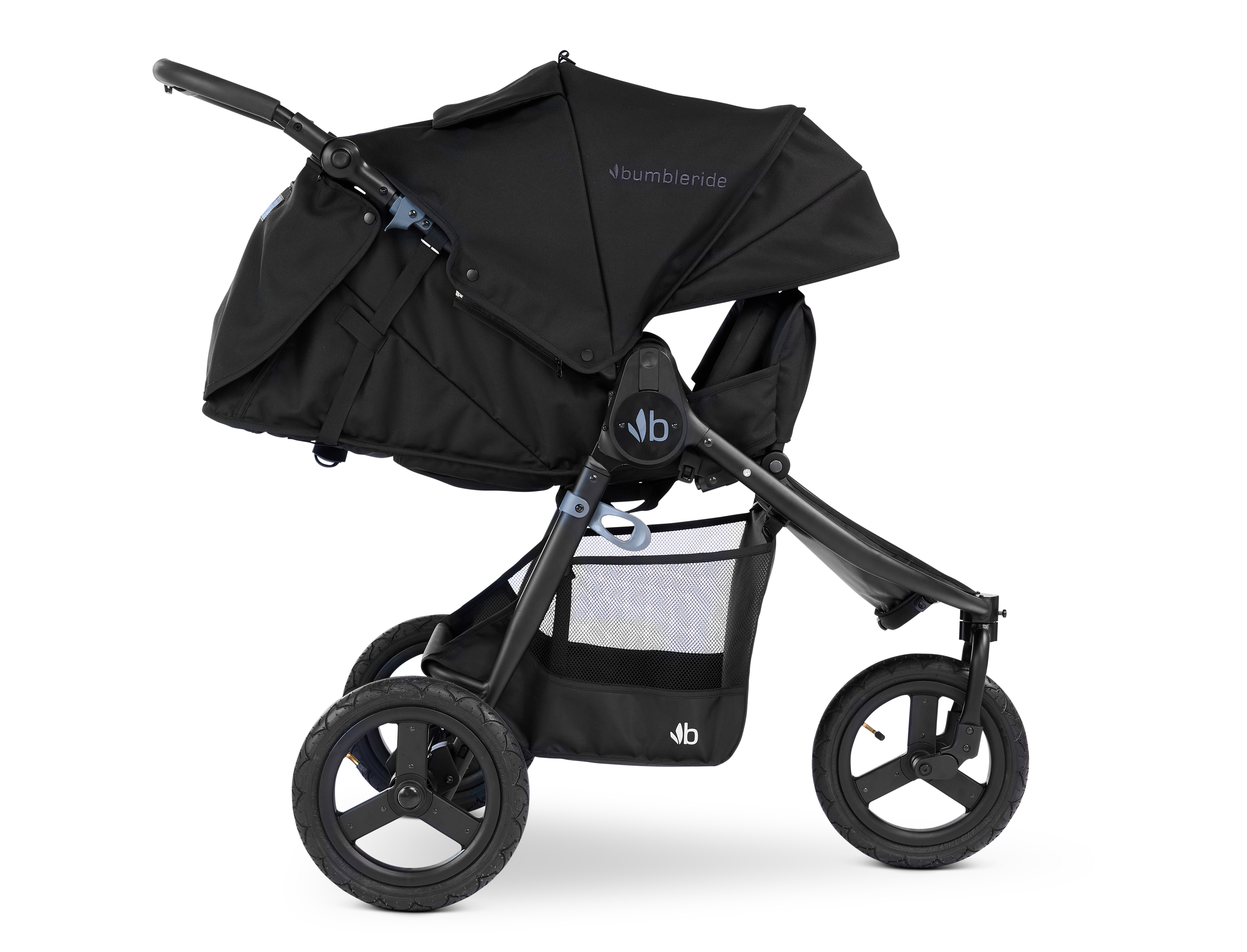 Коляска прогулочная Bumbleride Indie / Black - фото 3