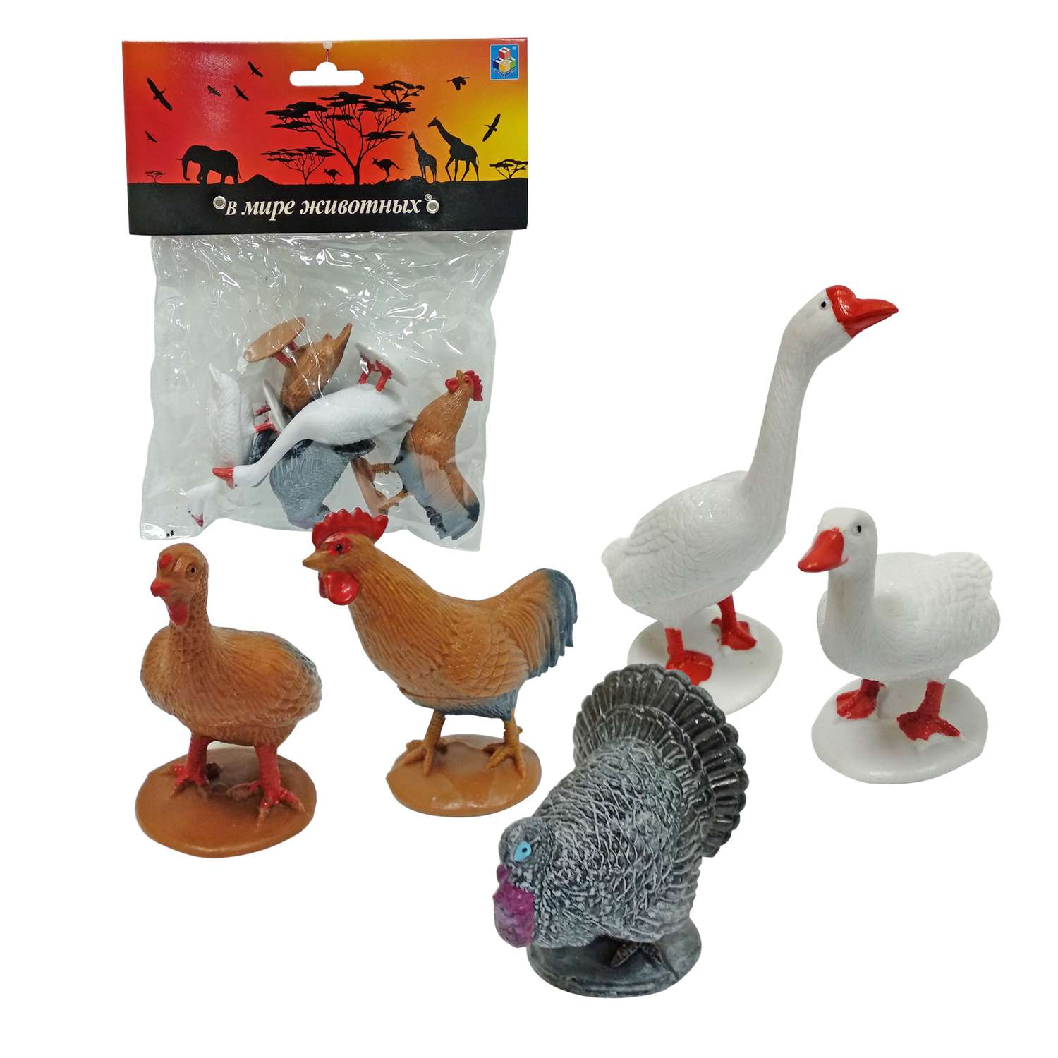 Игровой набор 1TOY Домашняя птица - фото 7