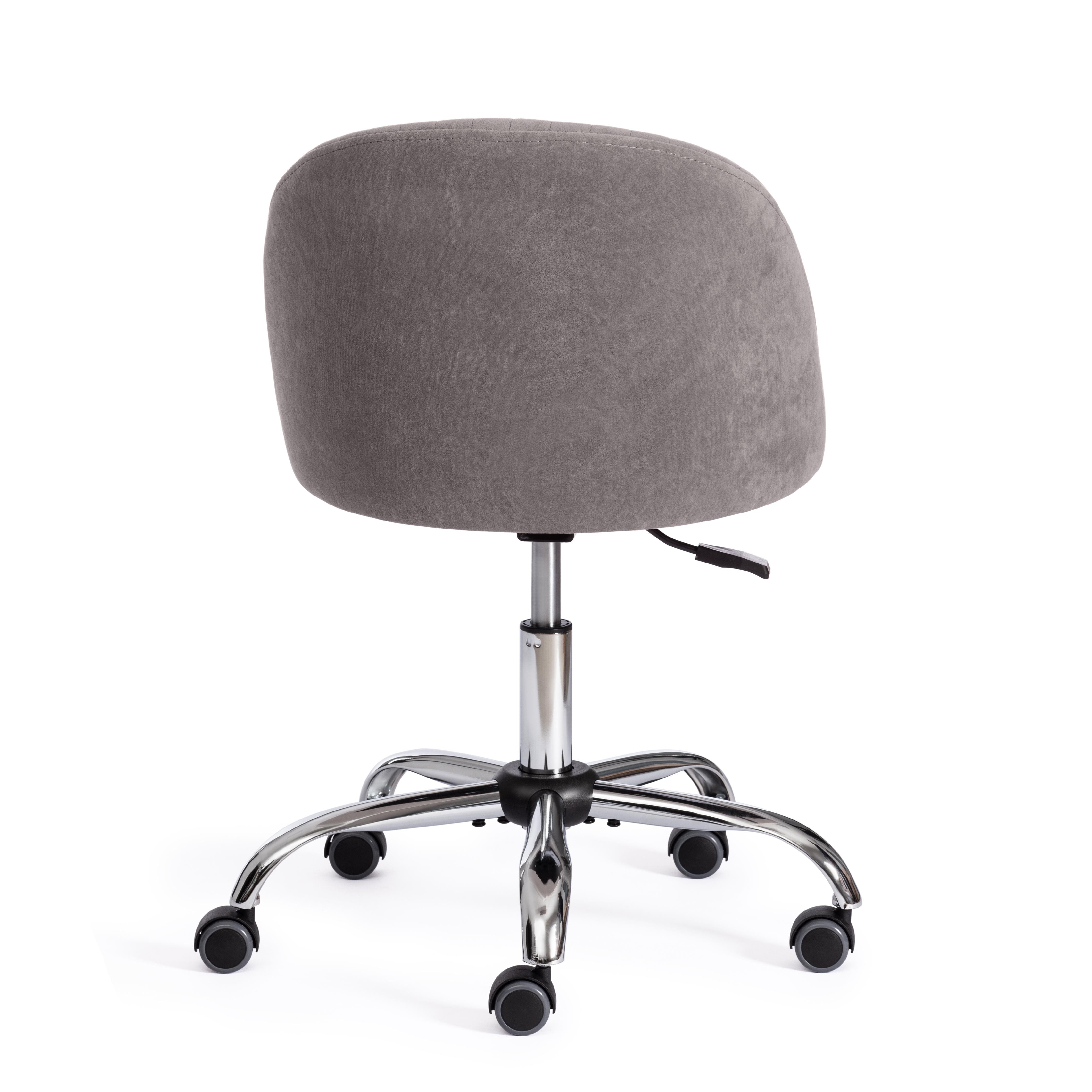 Компьютерное кресло TETCHAIR флок серый - фото 9