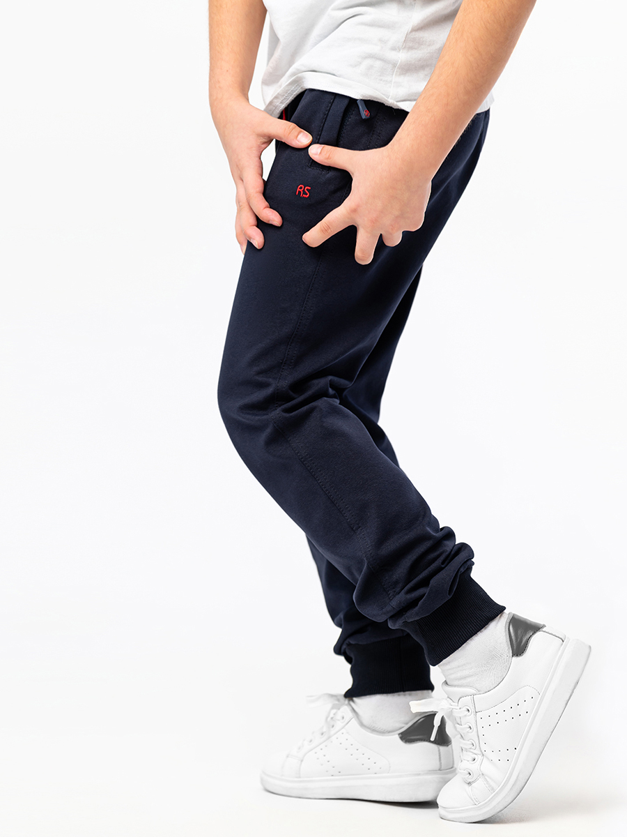 Брюки спортивные RODOS М-238/Синий_красный - фото 3