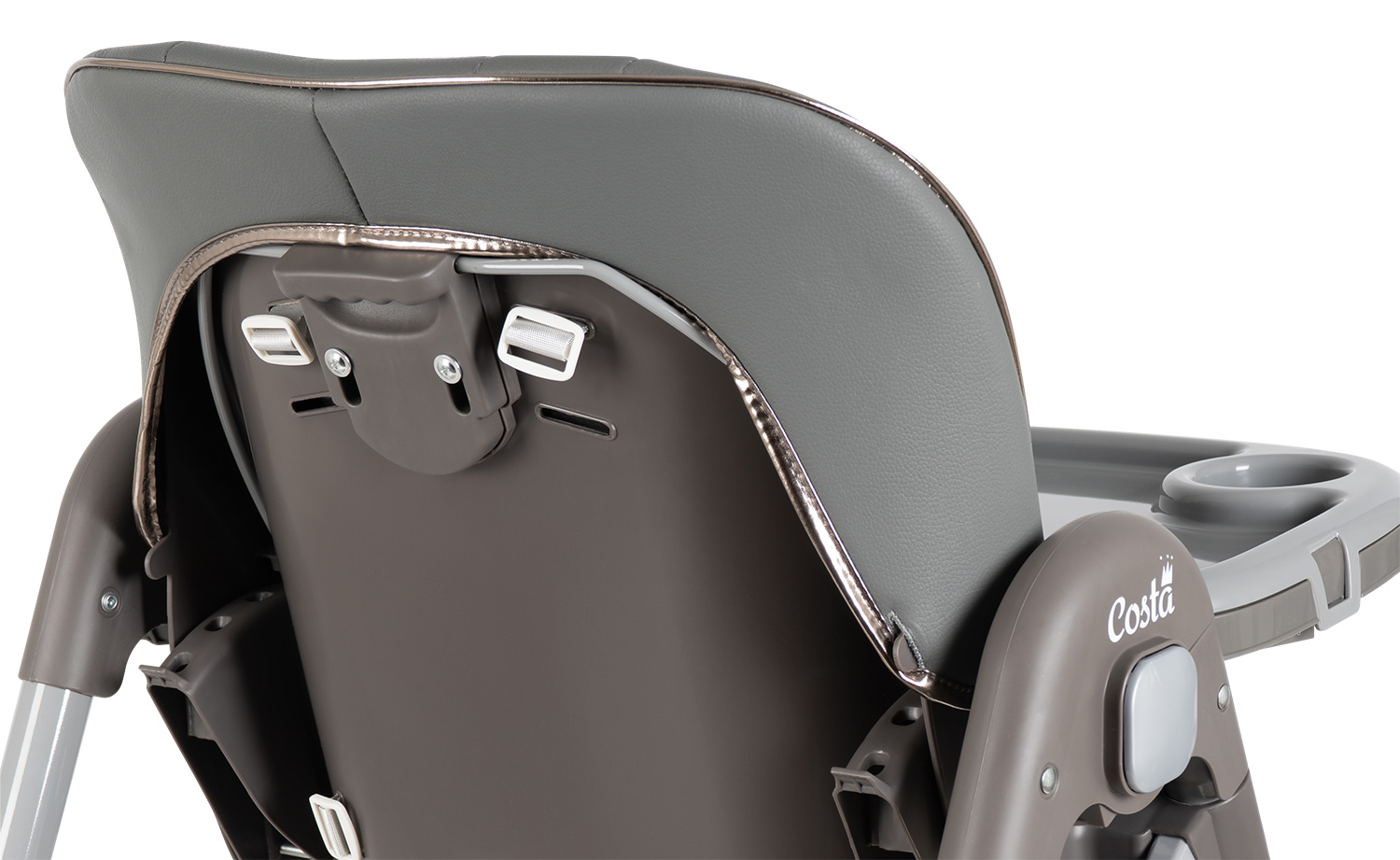 Стульчик для кормления Costa Adelia серый - фото 13