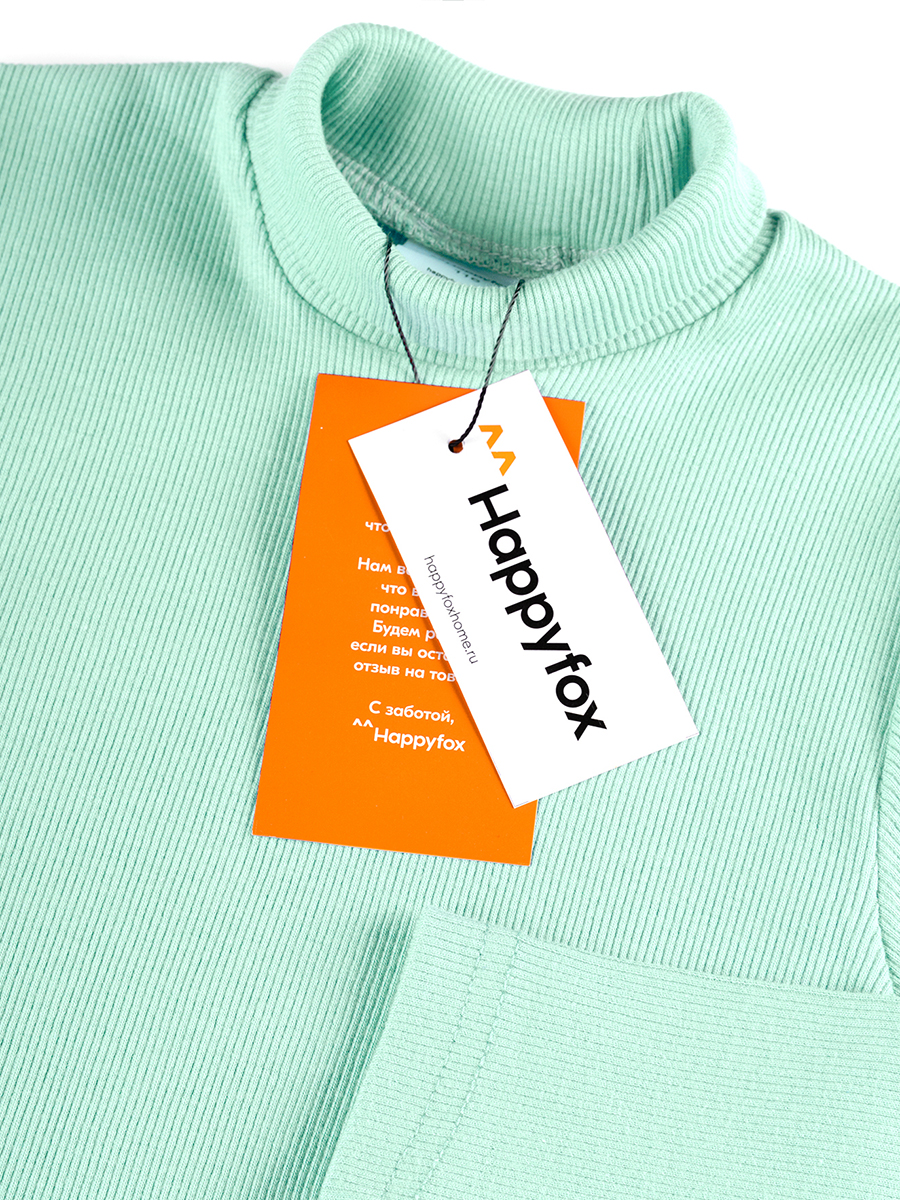 Водолазка HappyFox HF5504ментоловый - фото 7