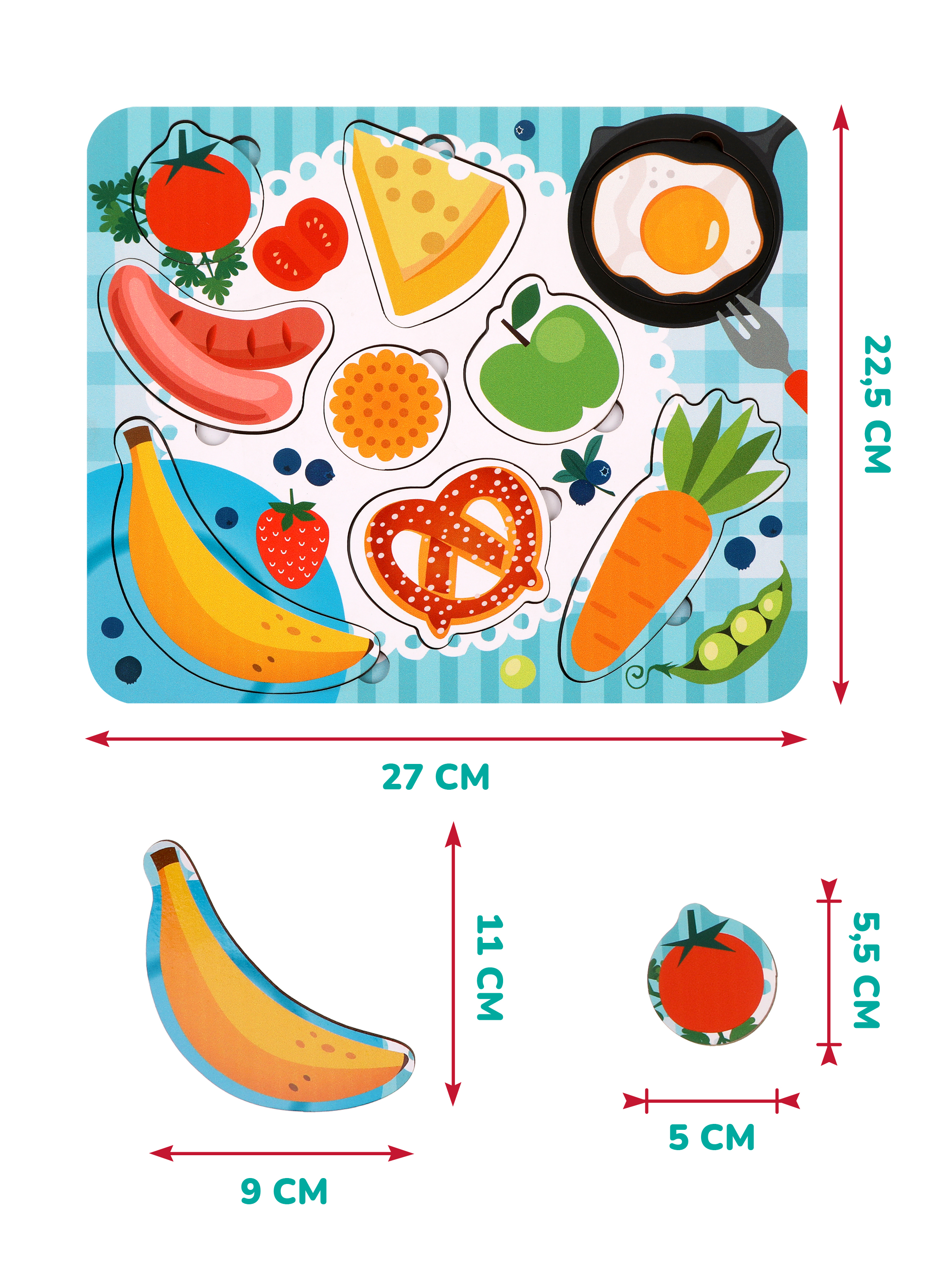 Игрушка Mapacha рамка-вкладыш - фото 7