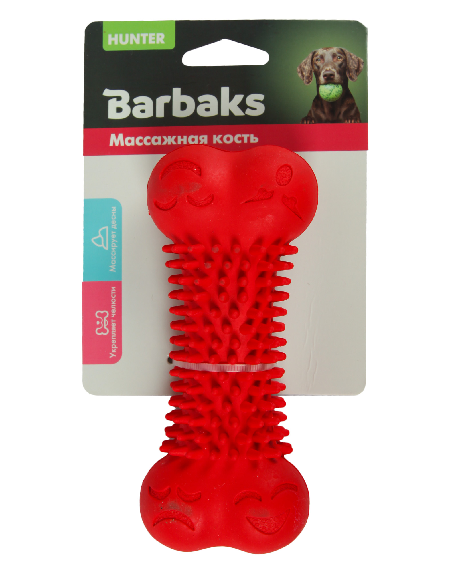 Игрушка для собак Barbaks Кость массажная - фото 5