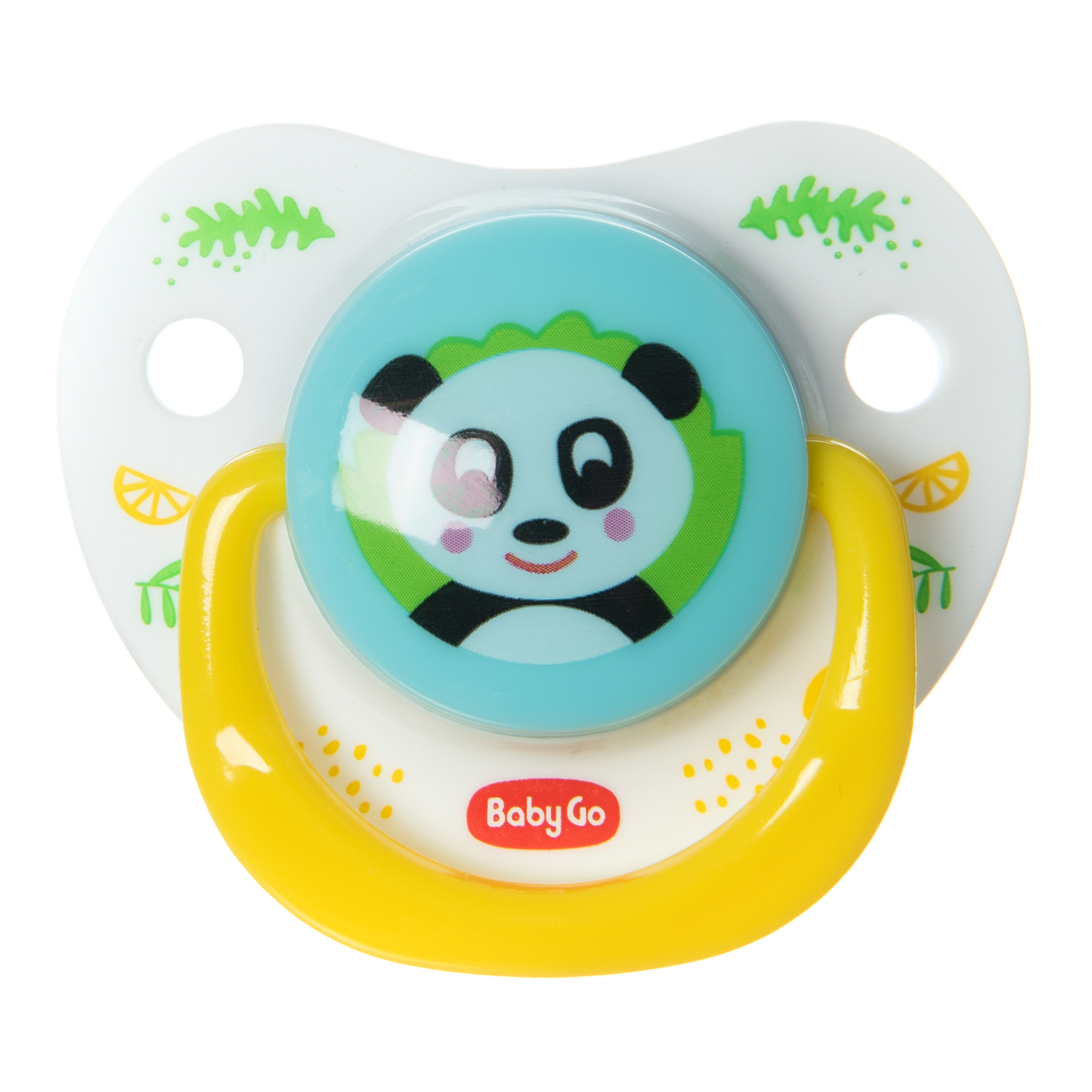 Пустышка BabyGo силикон ортодонтическая от 0 мес. 1 шт. - фото 1