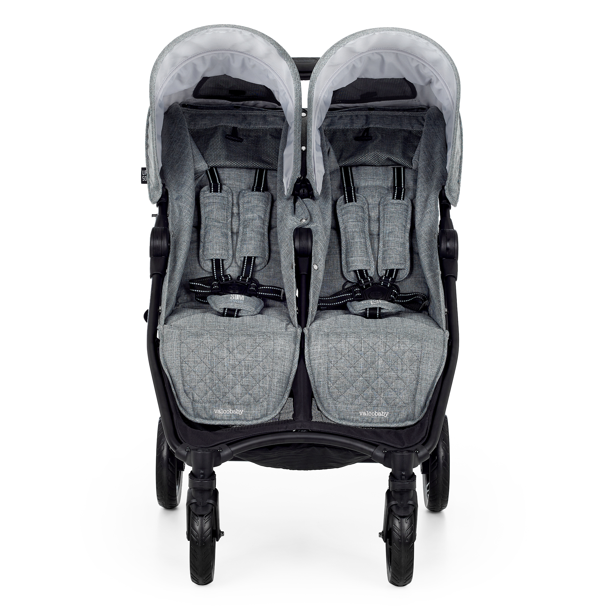 Коляска прогулочная Valco baby Slim Twin / Grey Marle - фото 3