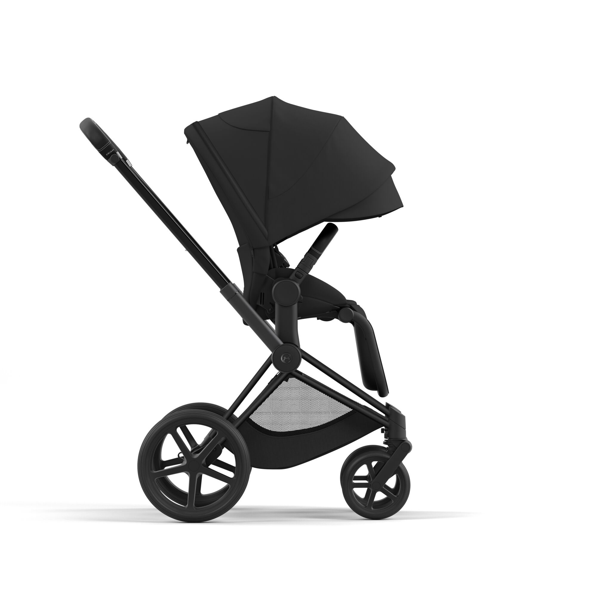 Коляска 2в1 Cybex Priam IV Matt Black черный - фото 9