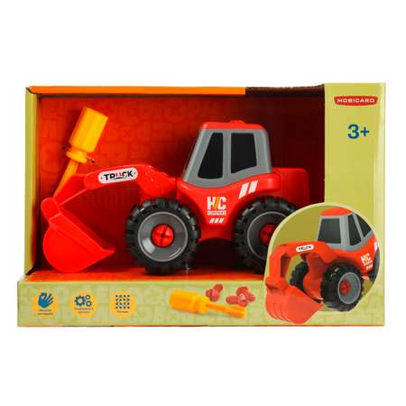 Конструктор Mobicaro Экскаватор сборная игровая модель