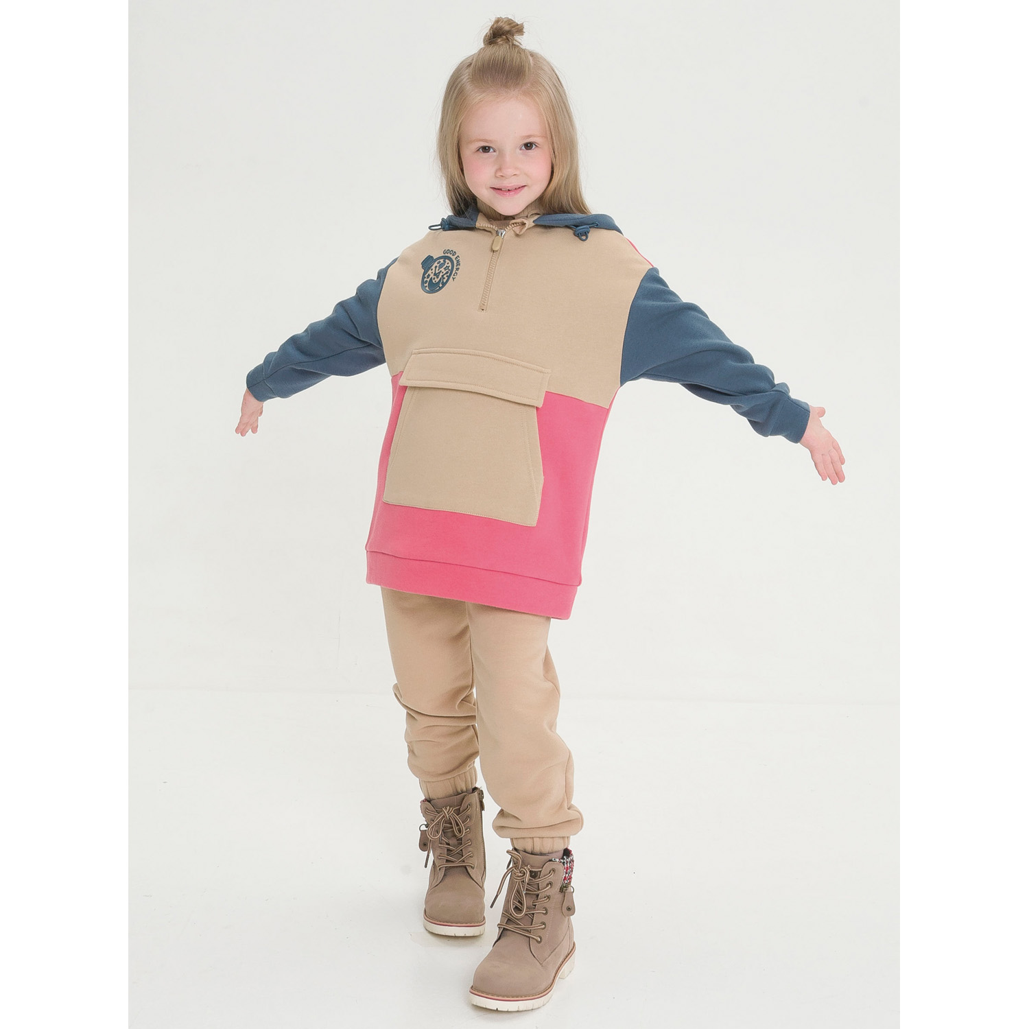 Худи Pelican GFNC3294/Коралловый(16) - фото 5