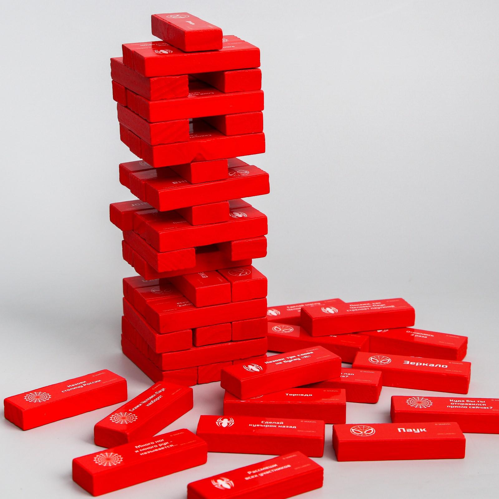 Настольная игра Marvel Падающая башня - фото 2