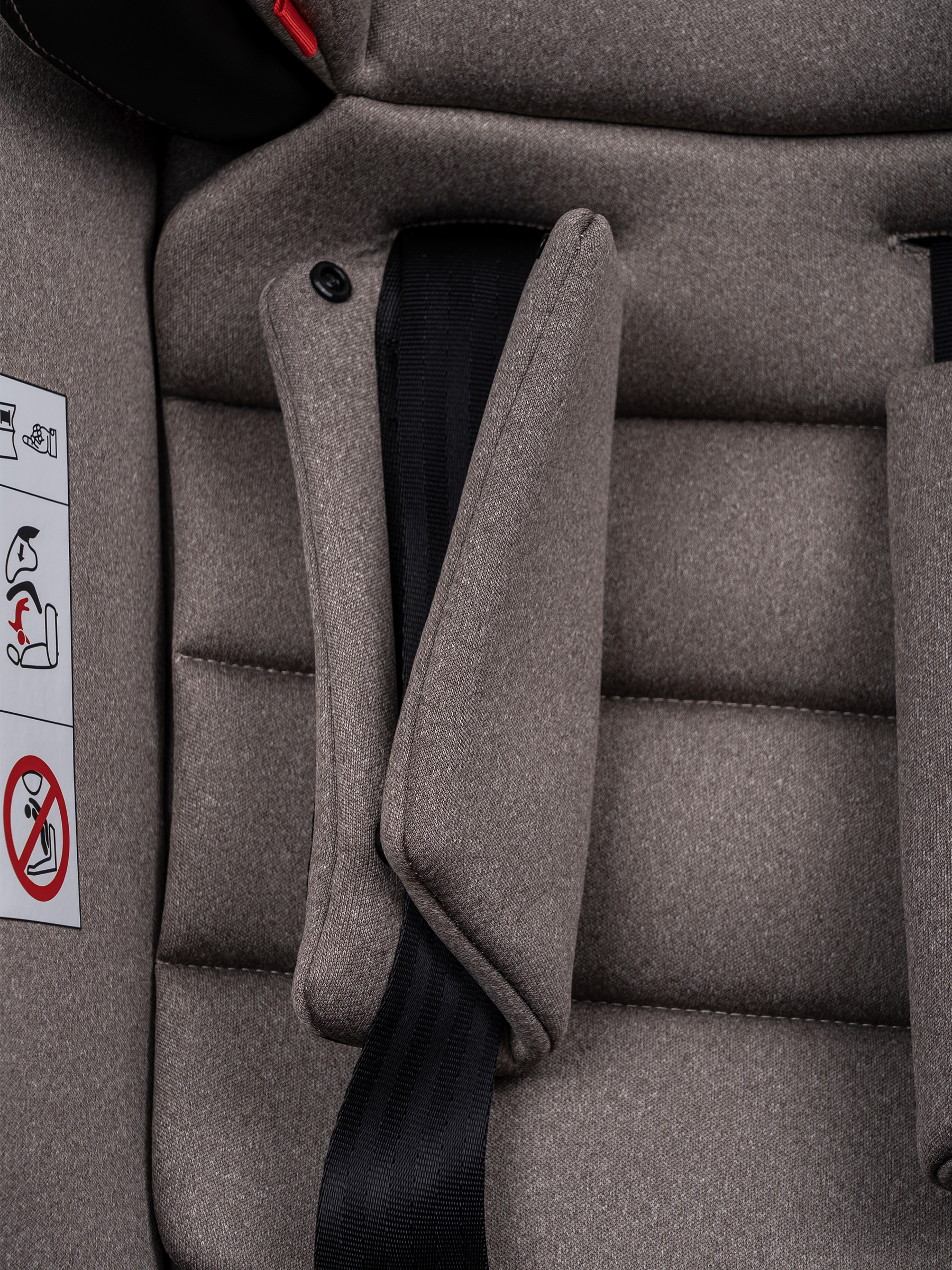 Автокресло Indigo Aero, бежевый Isofix 0+/1/2/3 (0-36 кг) - фото 18