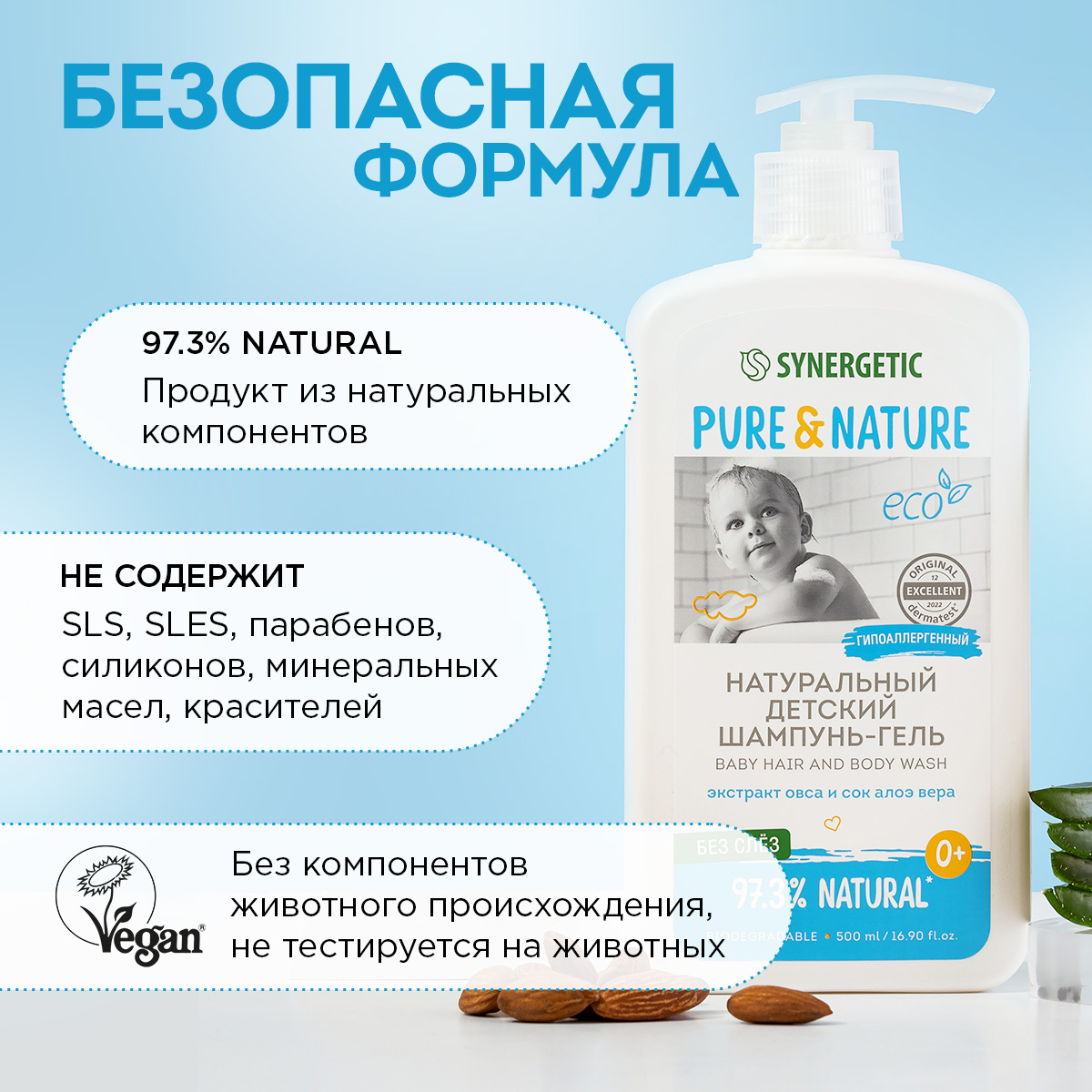 Шампунь Synergetic 500 мл - фото 6