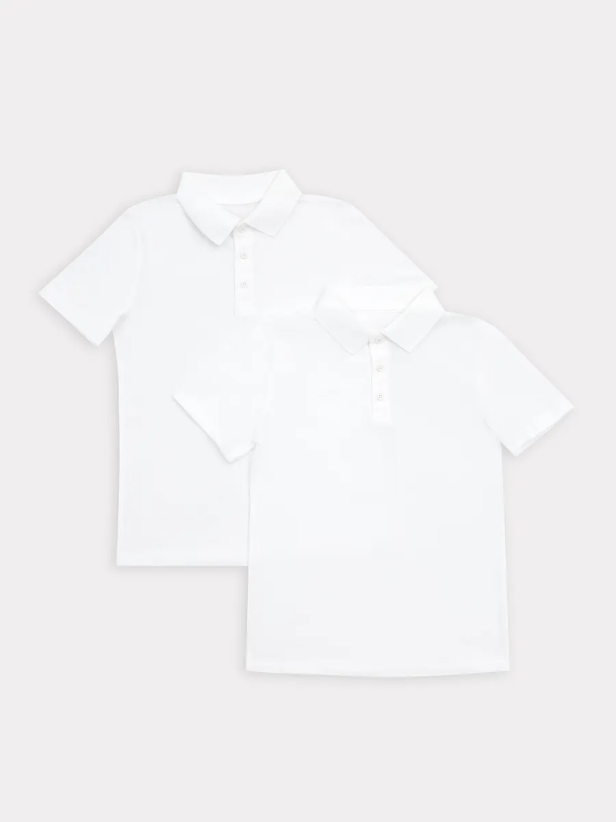 Поло 2 шт Mark Formelle (Марк Формэль) 113430-2/ белый - фото 7