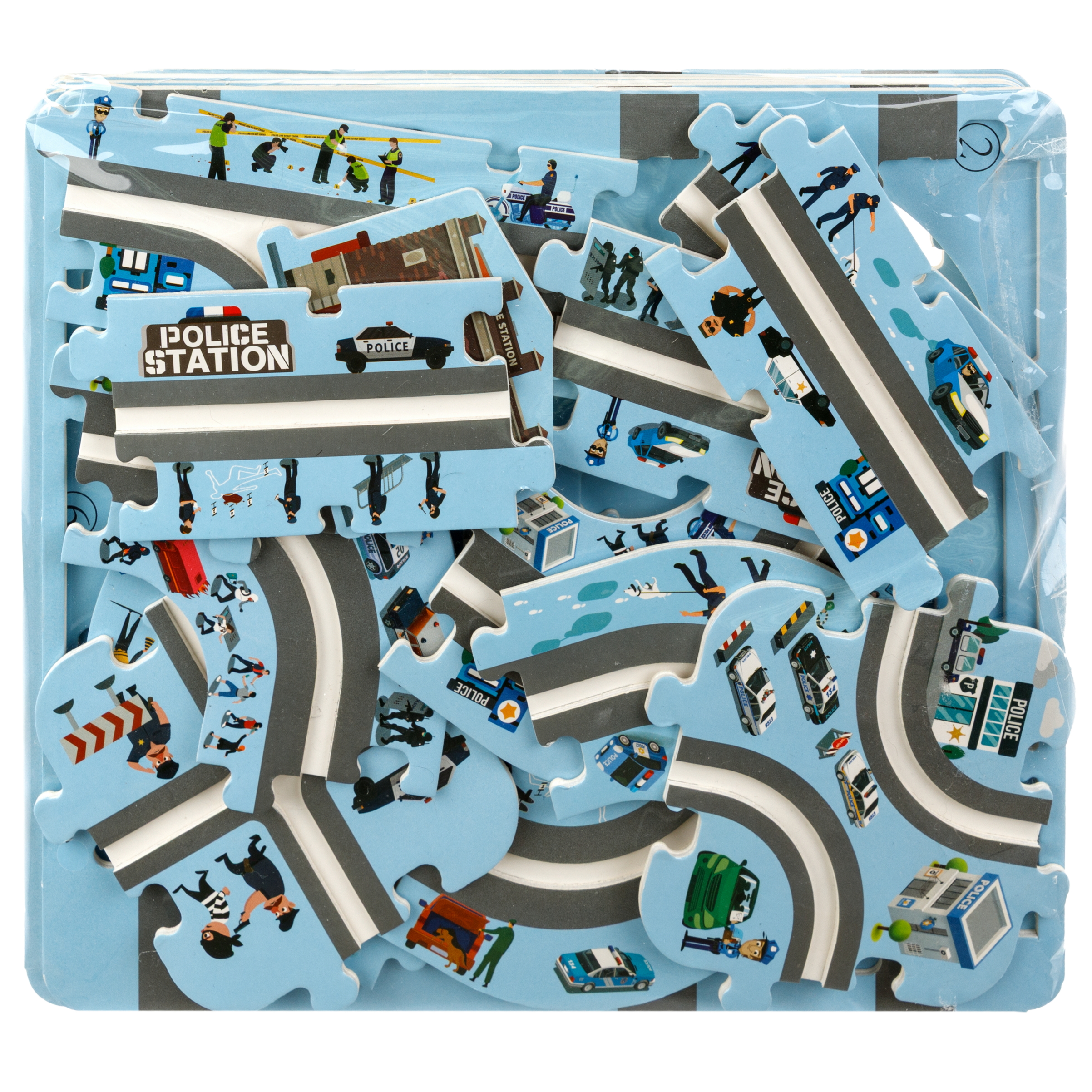 Трек 1TOY Полицейская машина Т26771 - фото 14