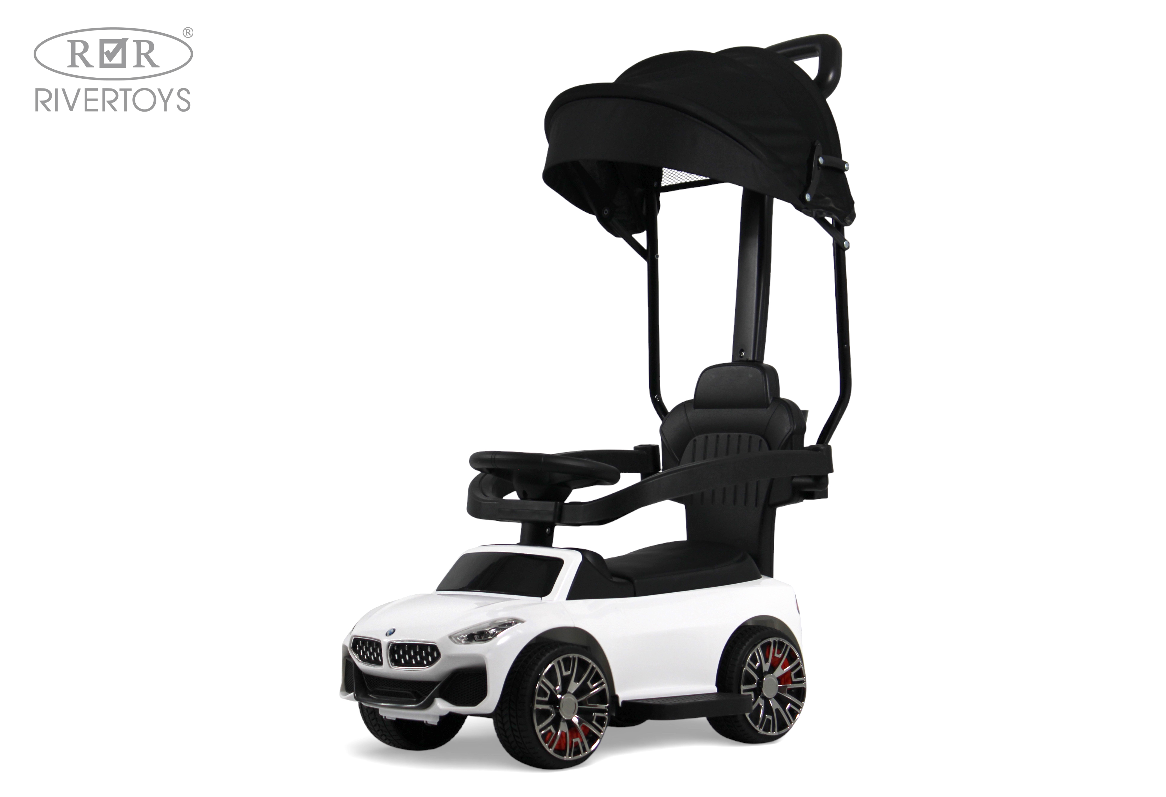 Каталка RIVERTOYS Z005ZZ-BP-WHITE белый - фото 1