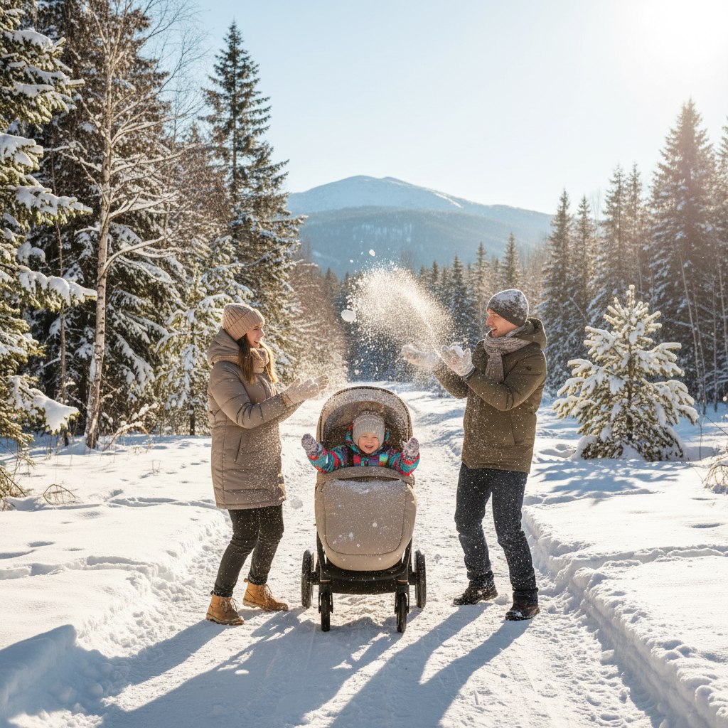 Коляска прогулочная MOWbaby Trail бежевый - фото 3