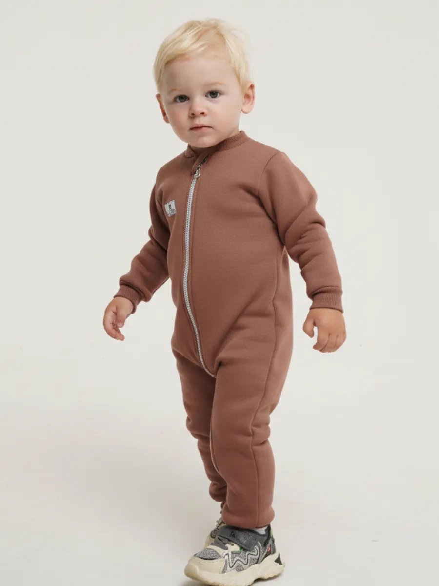 Комбинезон Супер Пупс мод14/темно-бежевый - фото 13