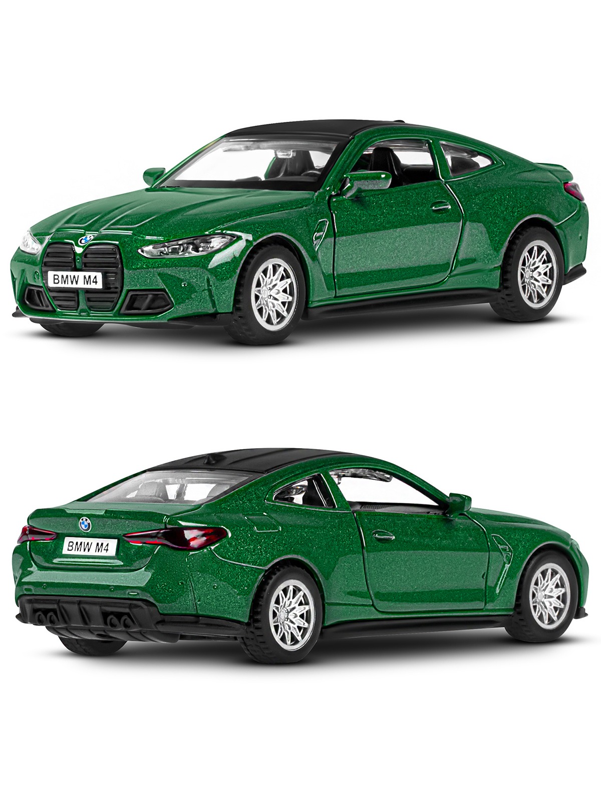 Автомобиль АВТОпанорама BMW M4 (G82) 1:42 JB1251829 - фото 9