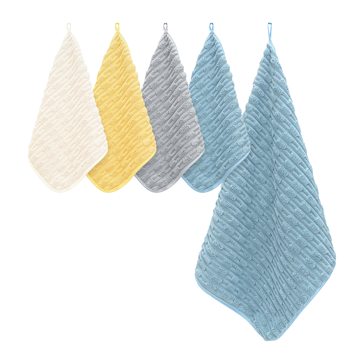 Полотенце BRAVO Фарбен 90 x 50 см 5 шт. - фото 4