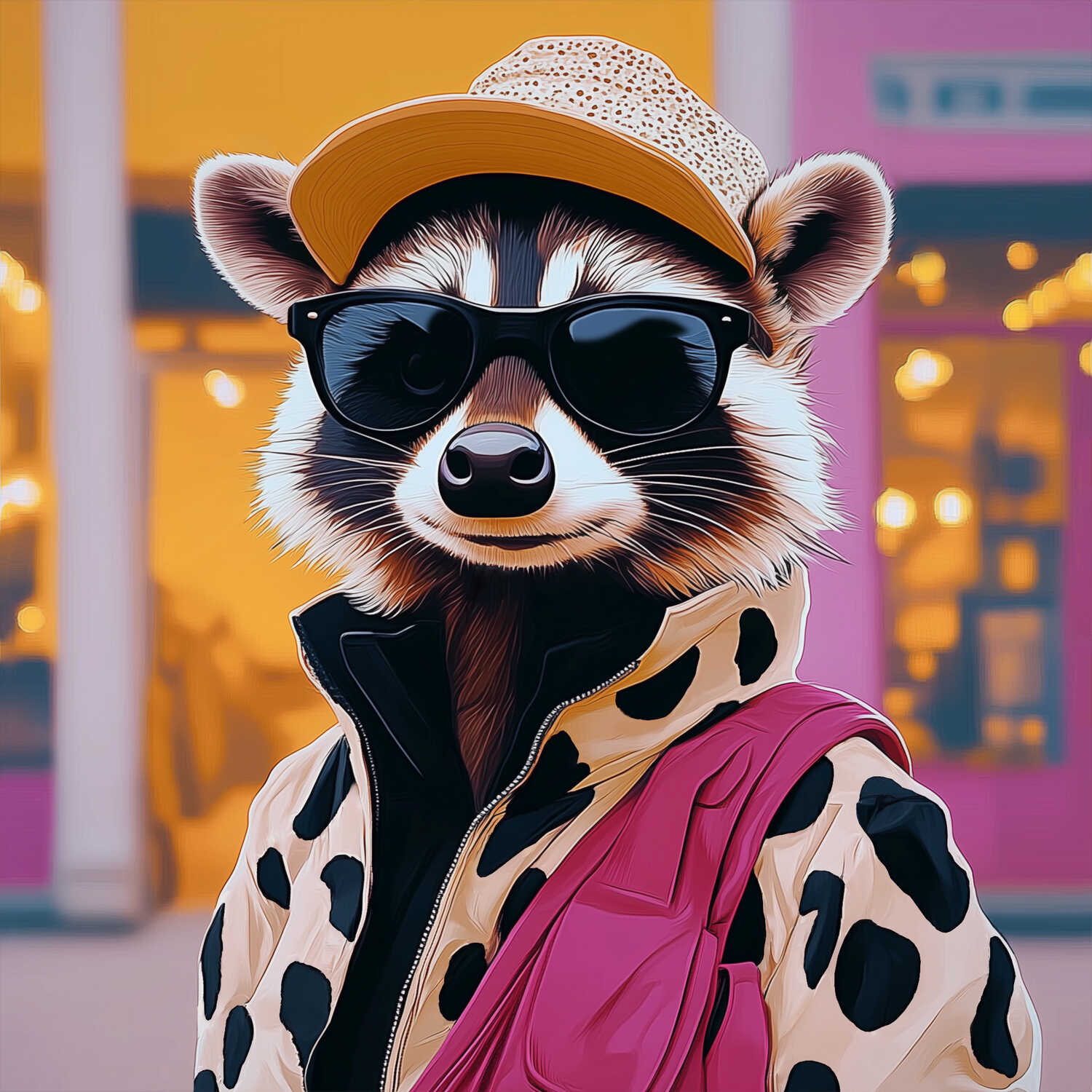 Алмазная мозаика Феникс + Енот - фото 2