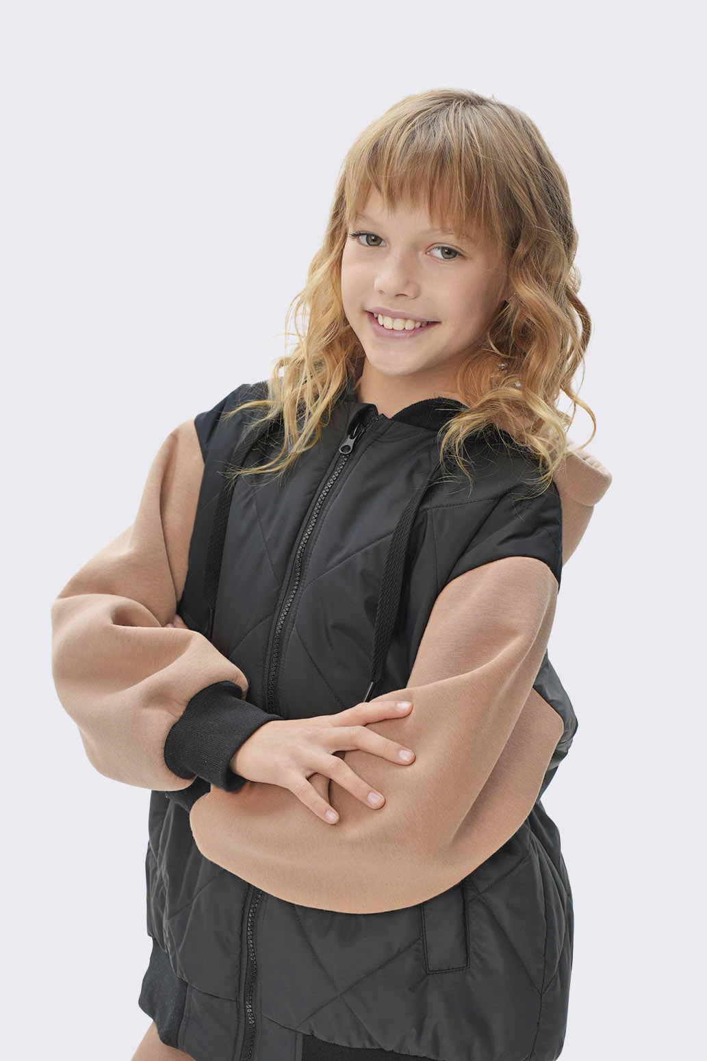 Бомбер UKI KIDS 3spr25-015бежч - фото 4