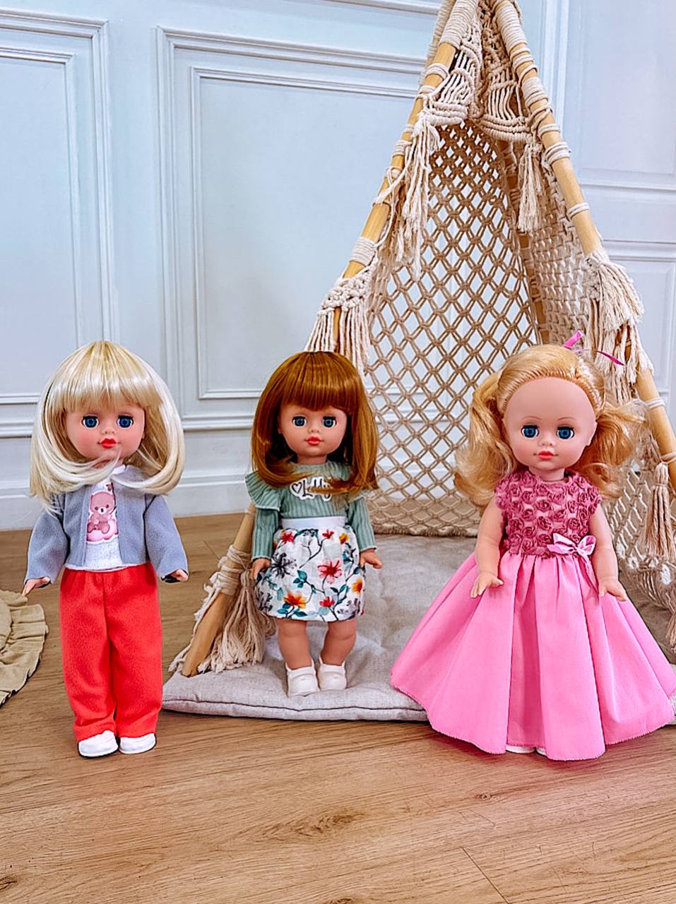 Кукла классическая СТРАНА КУКОЛ большая разговаривающая высота 40 см 25-18.3 - фото 11