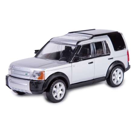 Автомобиль Rastar Land Rover 1:43 серебряный