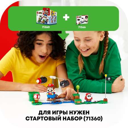 Конструктор LEGO Super Mario Огневой налёт Билла-банзай блочный