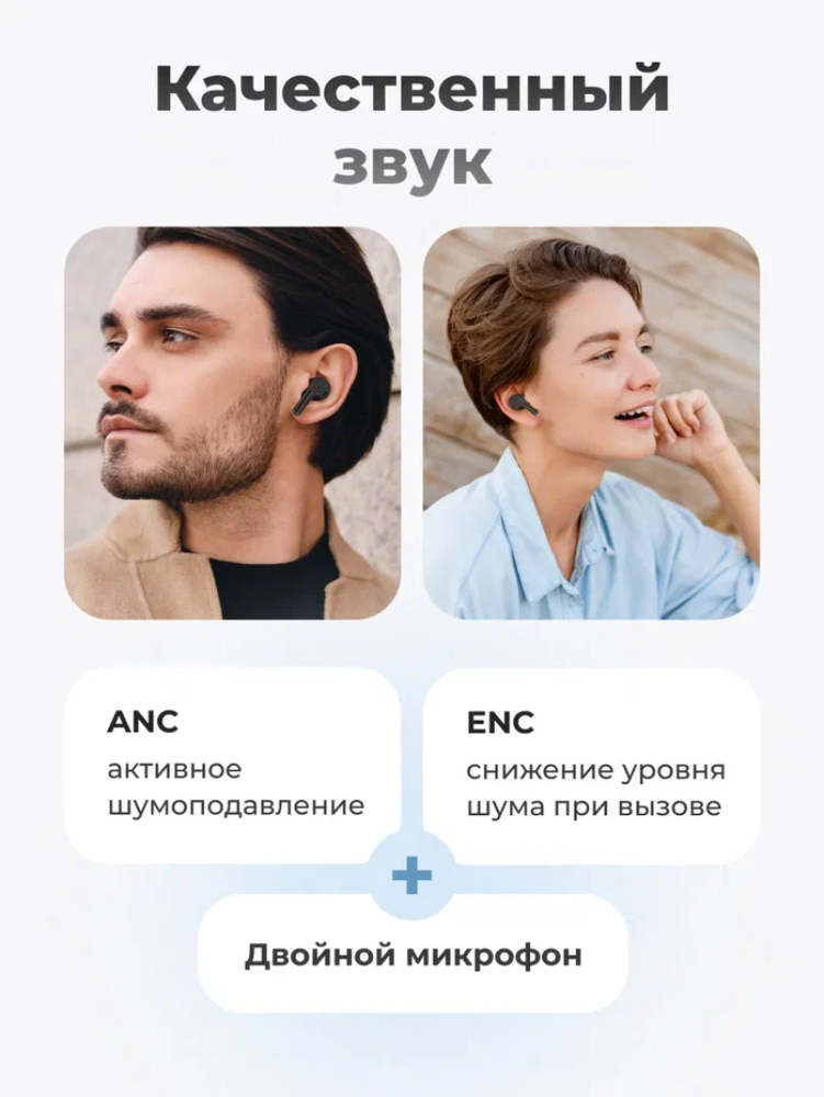 Наушники-вкладыши GEOZON G-S12BLK - фото 3