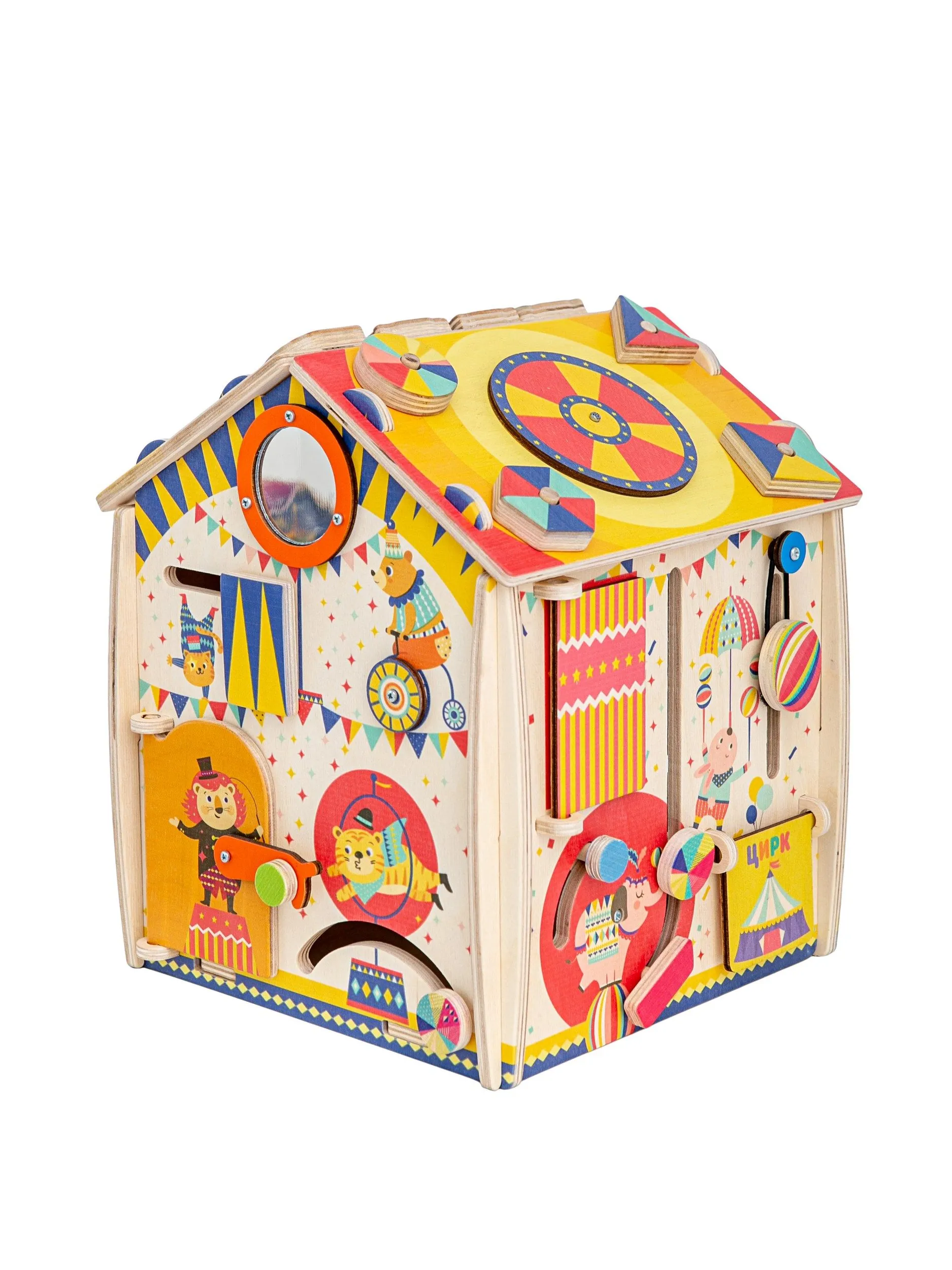 Игрушка Mag Wood бизиборд Цирк - фото 9