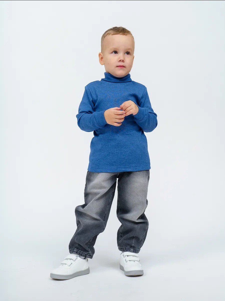 Водолазка TOTEMFOX 231КН2F/индиго меланж - фото 14