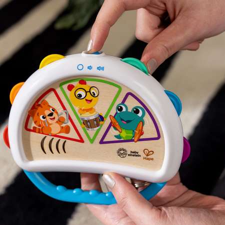 Игрушка музыкальная Hape Бубен Волшебное прикосновение 800916_HP