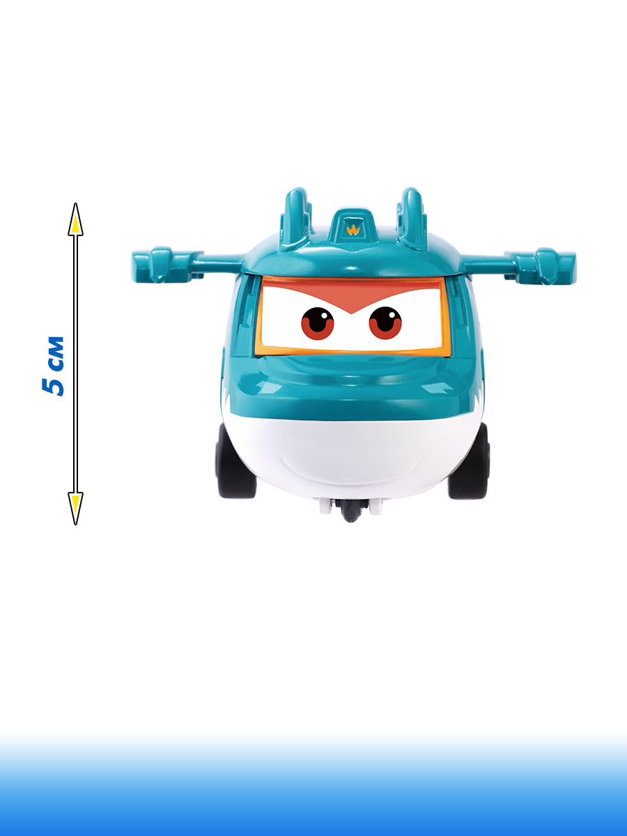 Автомобиль Super Wings Забавный самолётик Тино EU780130-6 - фото 3