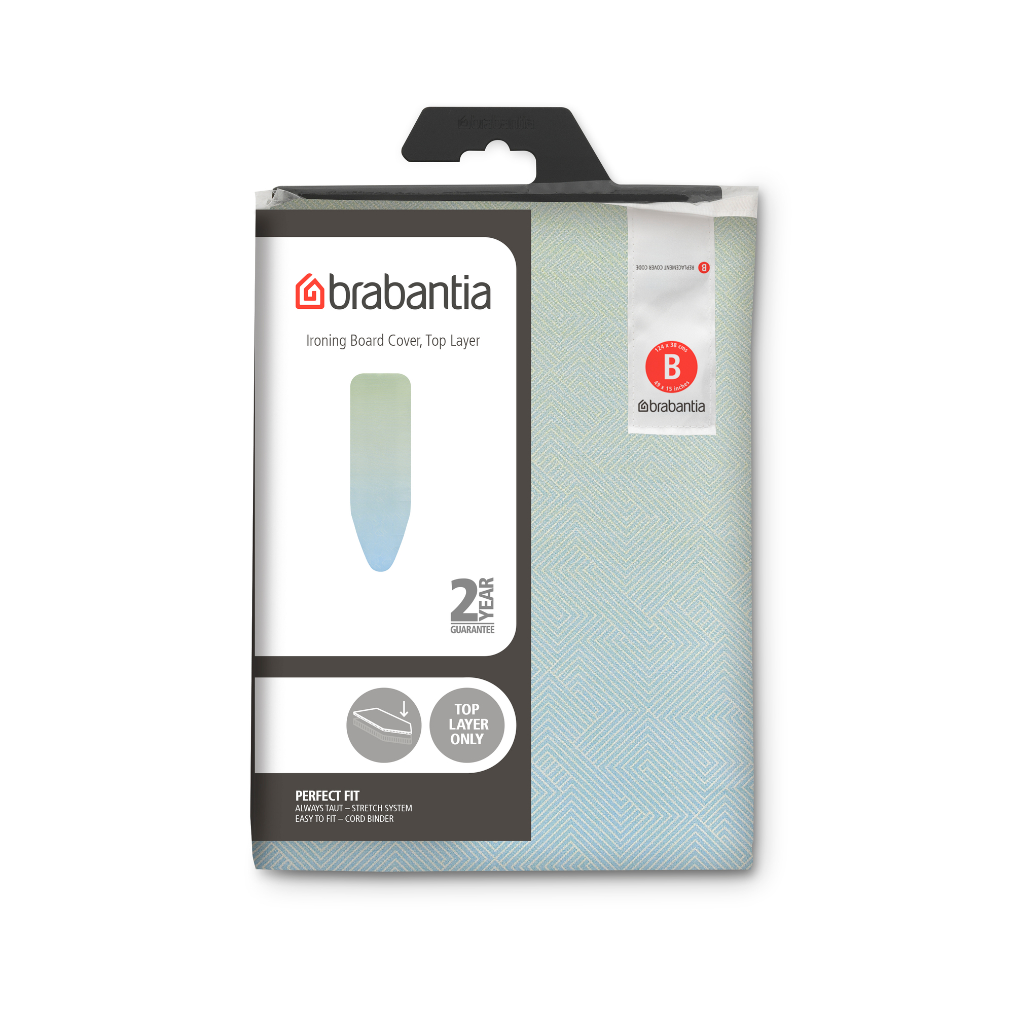 Чехол для гладильной доски Brabantia Спокойное море 124х38см (2мм) 236044 - фото 2