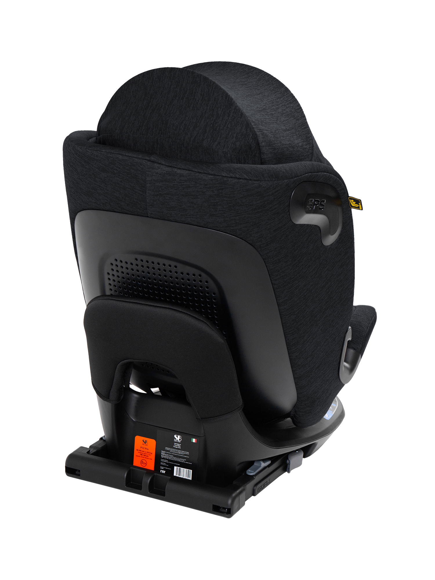 Автокресло Sweet Baby Voyager P12 Pro Black Isofix 0+/1/2/3 (0-36 кг) черный - фото 30