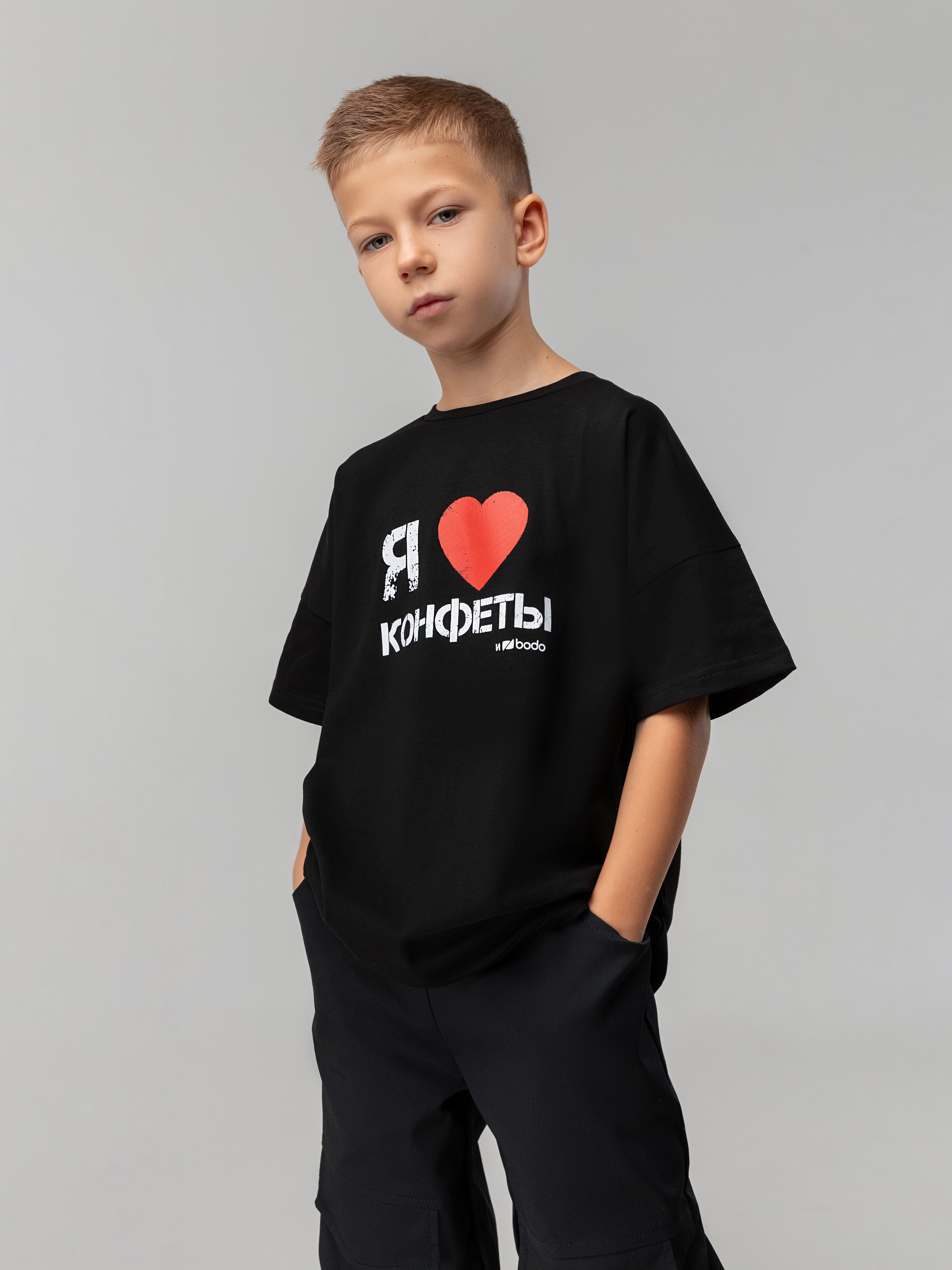 Футболка Bodo 4-475MU_черный - фото 1