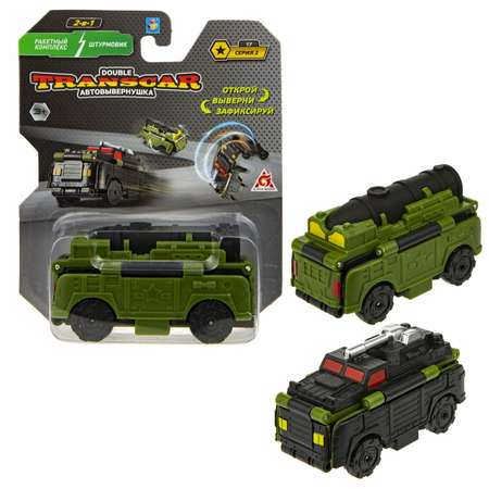Боевая машина Transcar Double Автовывернушка зеленый