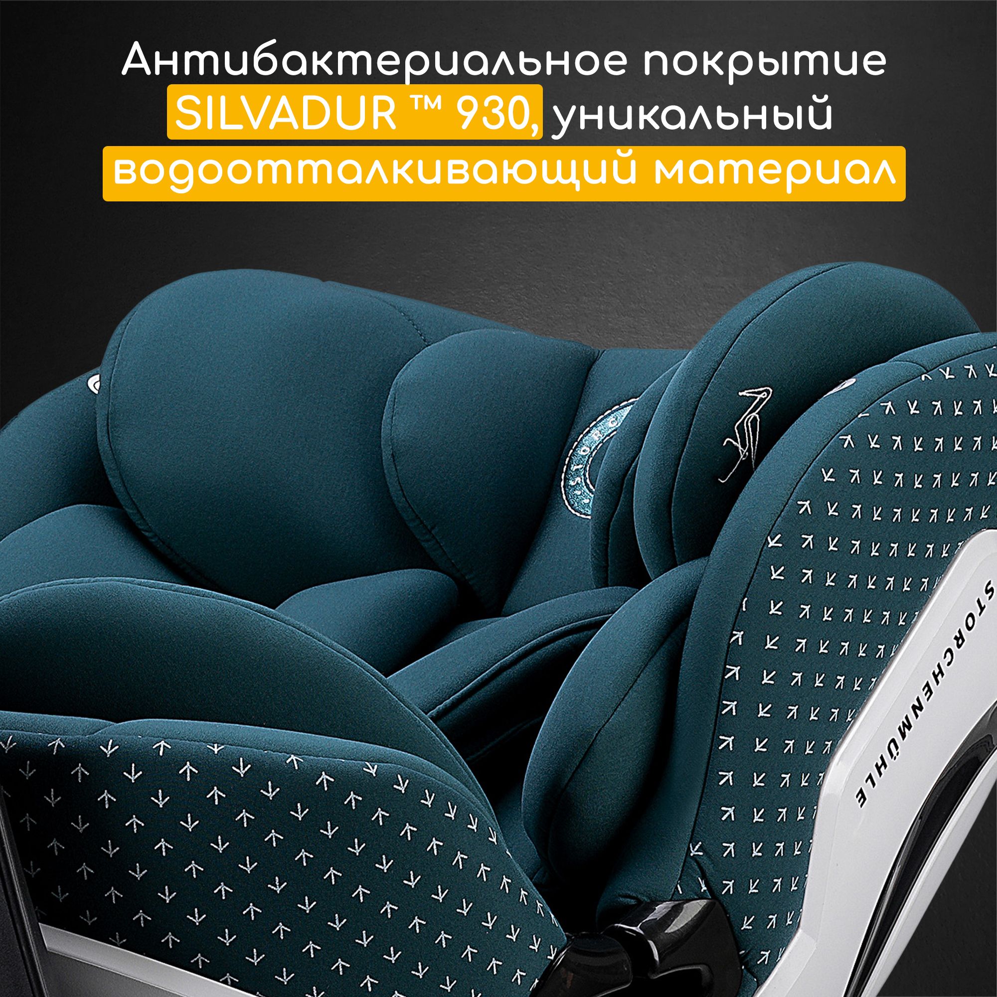 Автокресло Osann Niki Complete Green 1/2/3 (9-36 кг) - фото 8