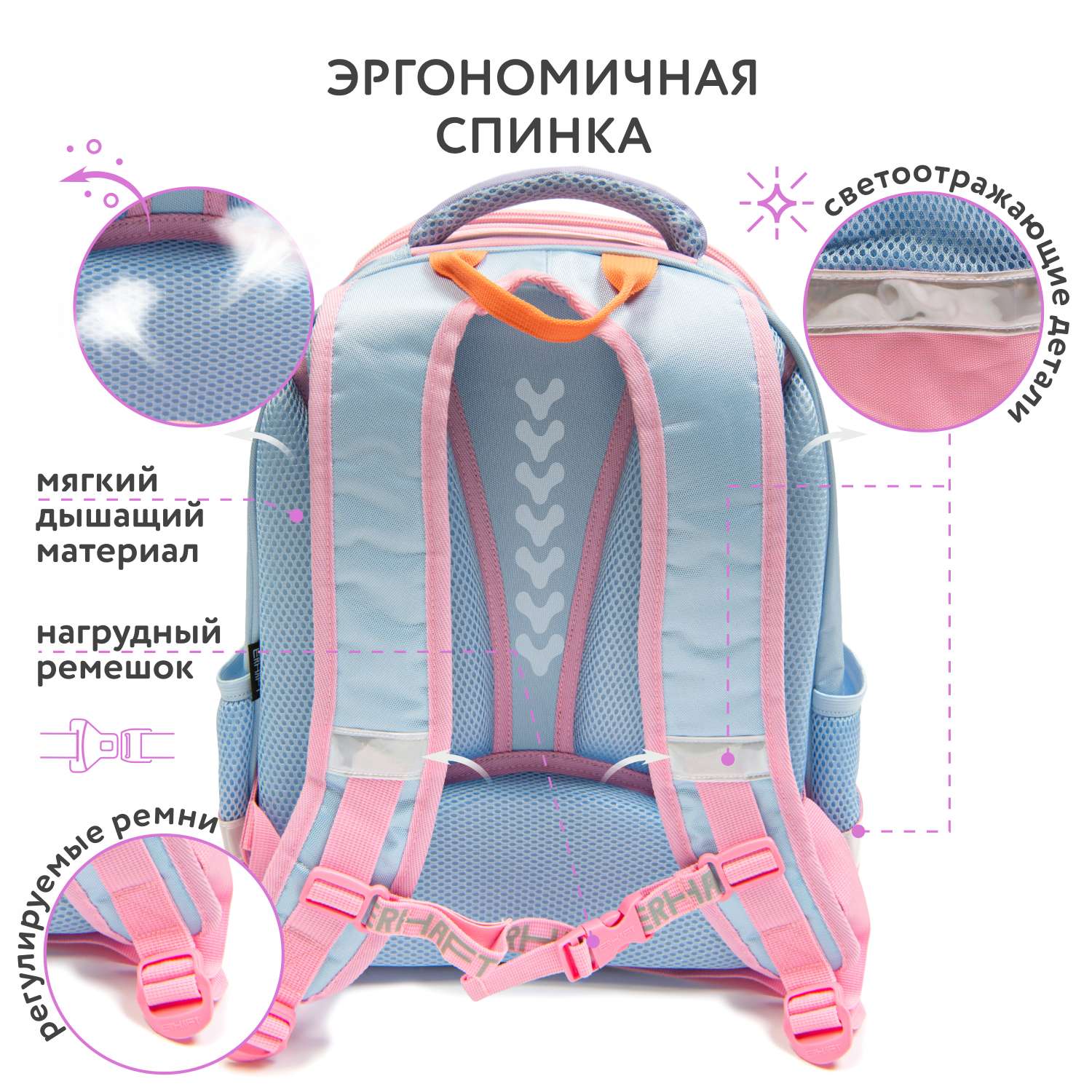 Ранец Erhaft Патчи - фото 4