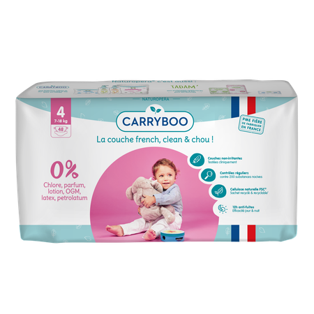 Подгузники CARRYBOO Econom 4 48 шт.