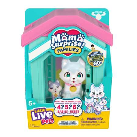 Игровой набор Moose cемья собачек в домике
