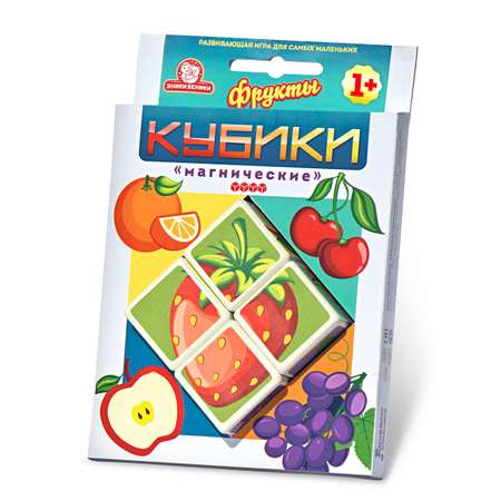 Игрушка Татой кубики Фрукты