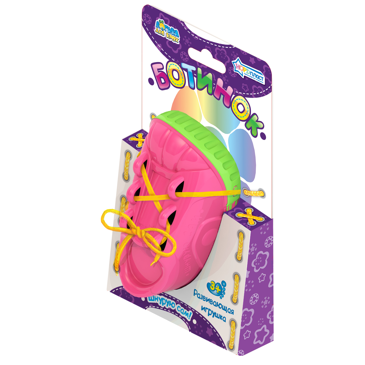 Игрушка Нордпласт шнуровка в ассортименте - фото 3