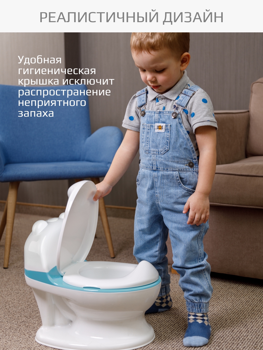 Горшок KidWick Панда белый - фото 8