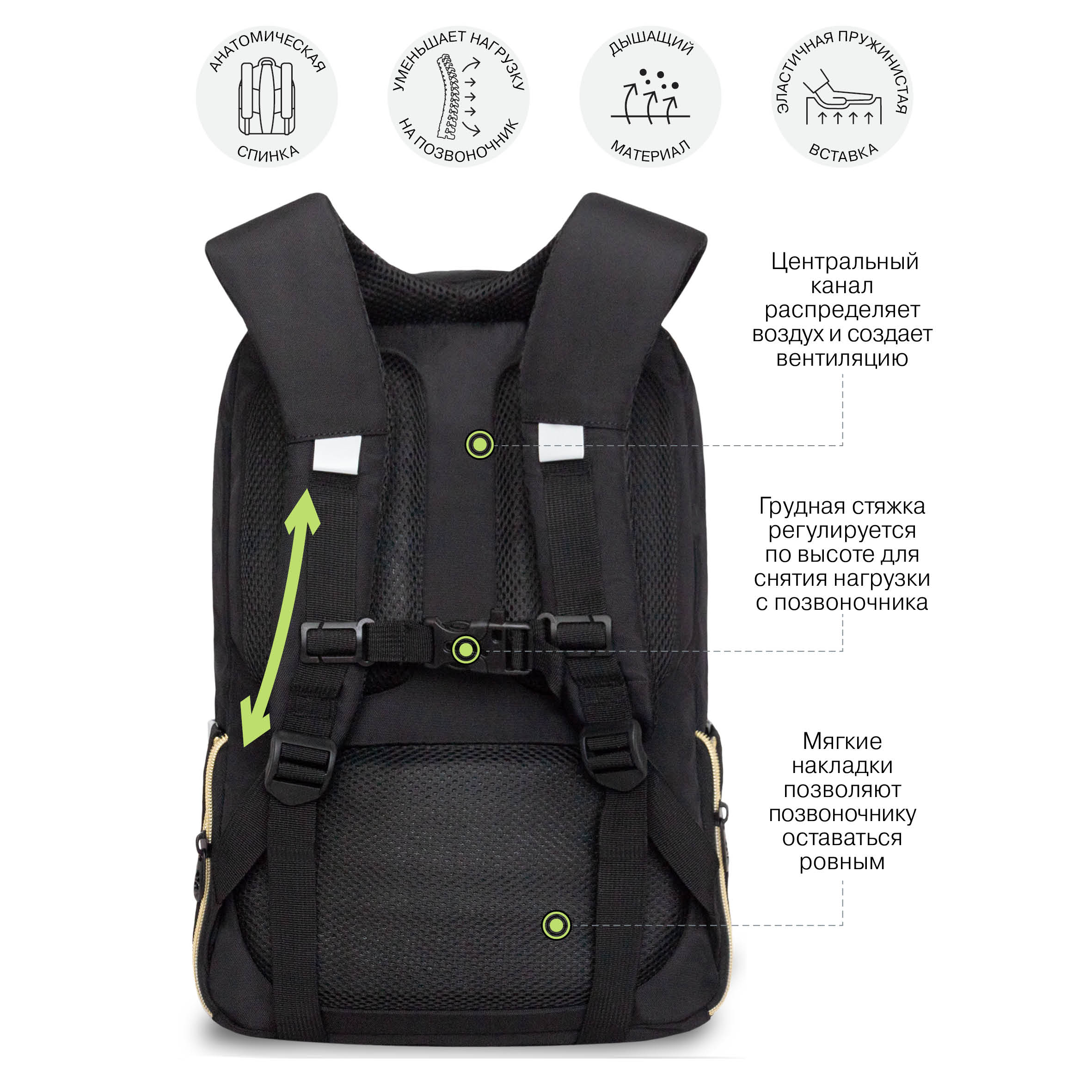 Рюкзак Grizzly для девочки - фото 7