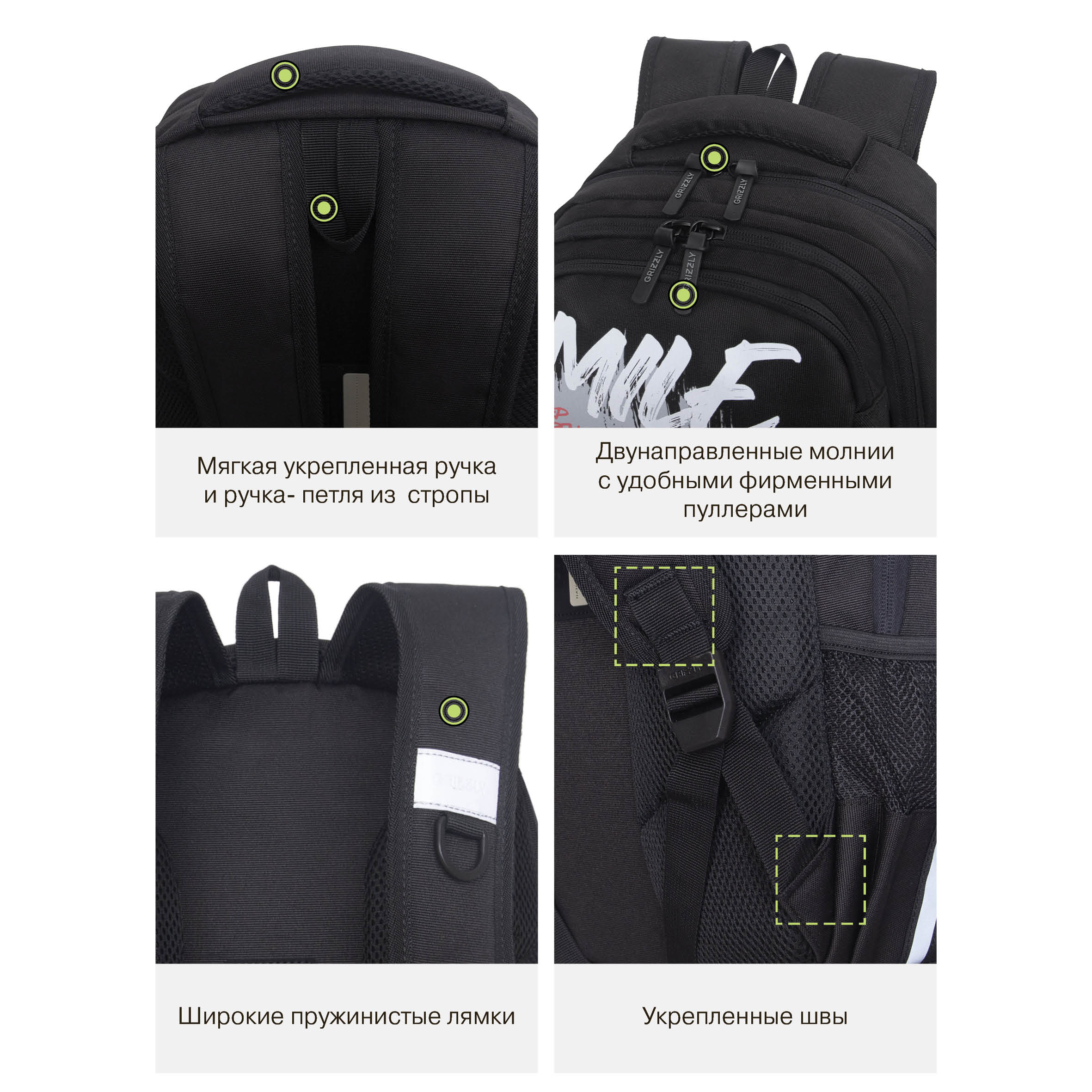 Рюкзак Grizzly для мальчика - фото 13