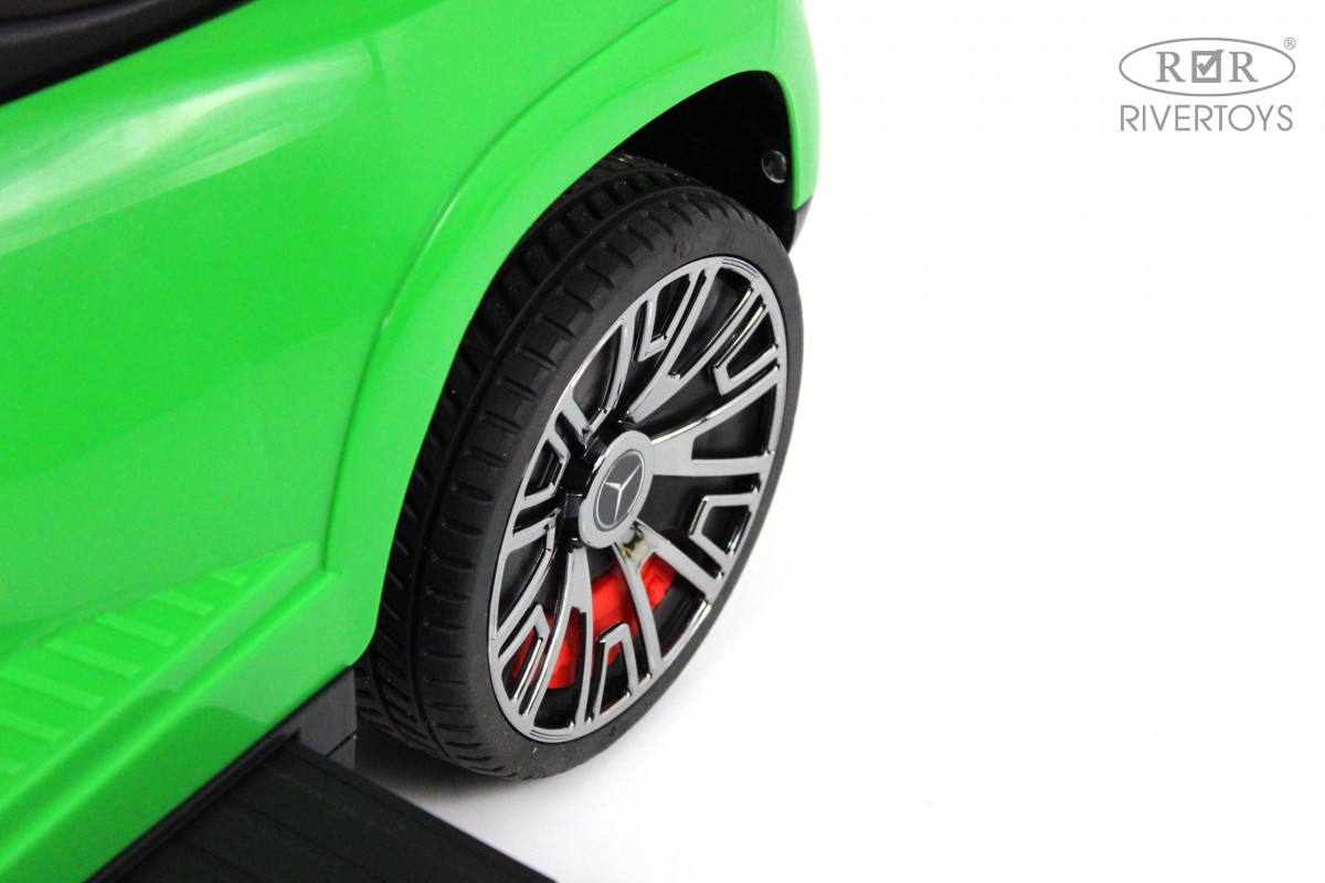 Электромобиль RIVERTOYS Mercedes Z003ZZ-A-GREEN С пультом ДУ - фото 6