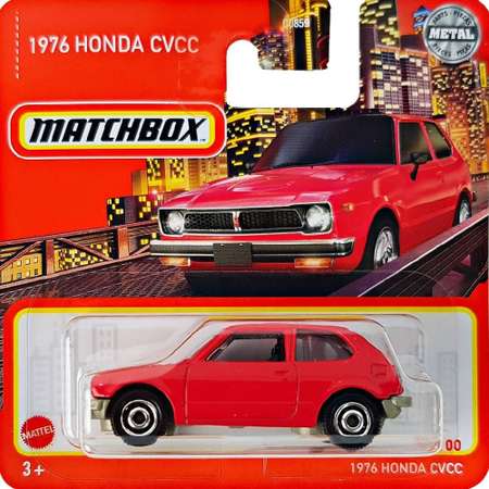 Автомобиль Matchbox Honda 1976 Honda CVCC красный